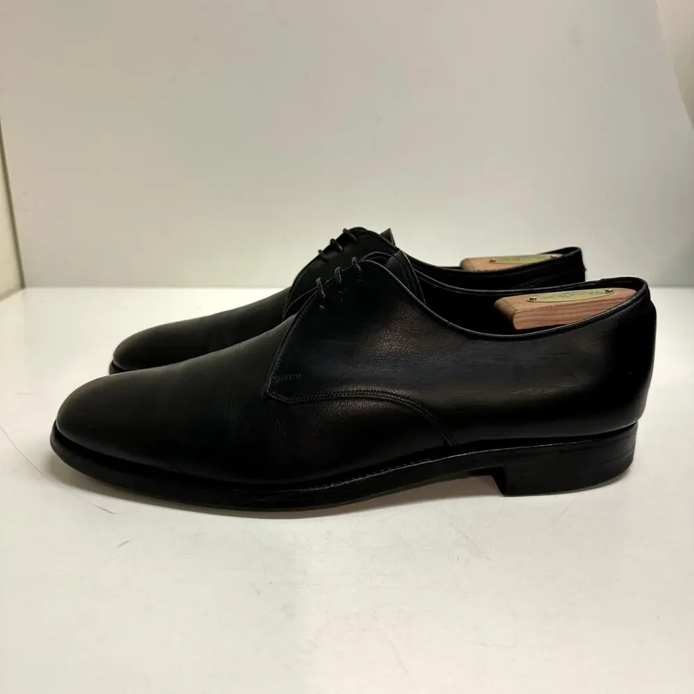 VGUC Cheaney of England Black Calf Derby C1242 352-354V Made in England US 11
